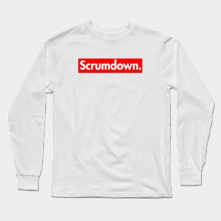 Scrumdown. Long Sleeve T-Shirt